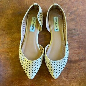 Steve Madden cut out slip on flats size 7.5 light pink mauve